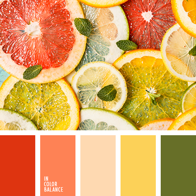 Paleta de colores №3415 | IN COLOR BALANCE